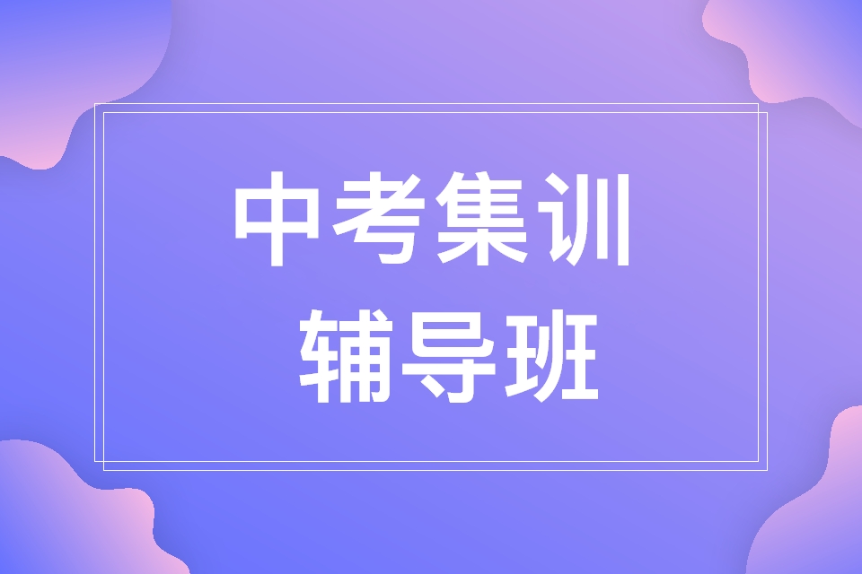 中考集训辅导班